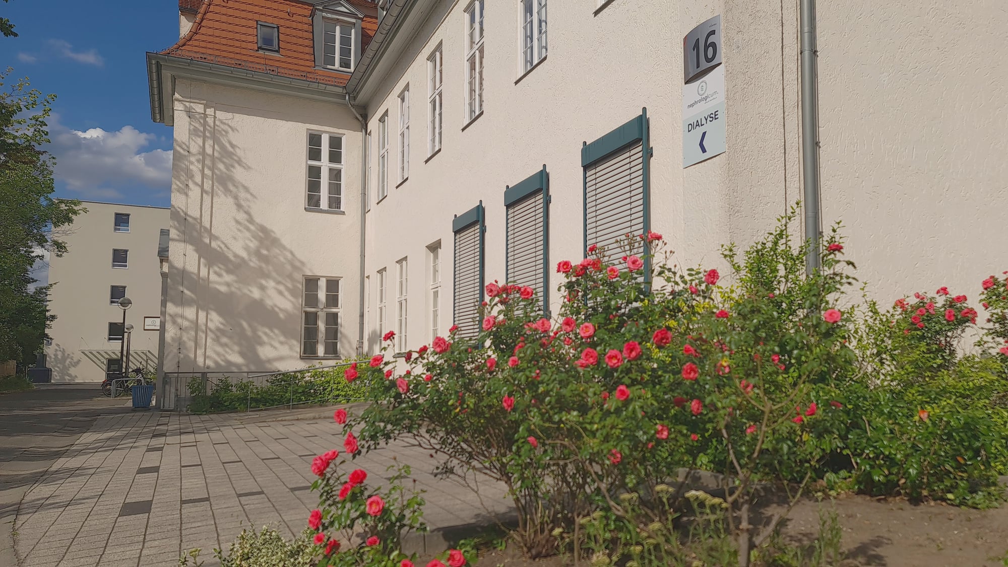 Außenansicht des Nephrologicum Berlin Neukölln