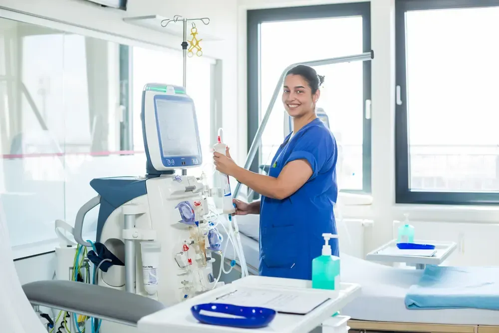Dialysebereich im Nephrologicum Hamburg