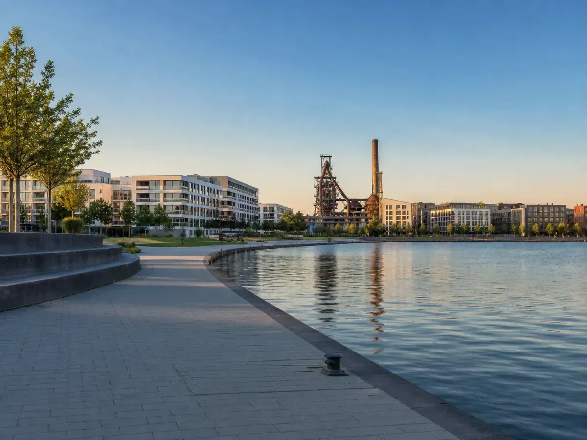 PHOENIX See mit Dortmunder Industriekulisse
